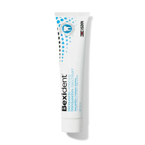 ISDIN Bexident Brightening Toothpaste Paste with Fluoride and Nanohydroxyapatite 125 ml