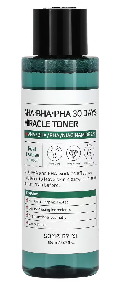Some By Mi Miracle Toner Fruit Acids Radiance Care