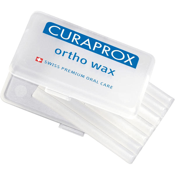 Curaprox Orthodontic Wax Transparent Flavorless 7 Strips