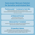 Etude House SoonJung Cica Calming Ampoule Essence Serum Panthenol Madecassoside 50ml