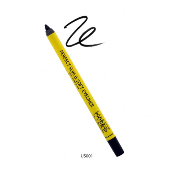 Makeover22 Perfect Slim & Soft Eyeliner Waterproof Matte Ultra Black