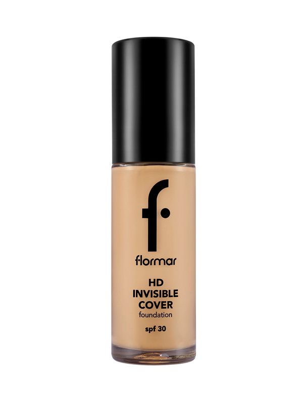 Flormar HD Invisible Cover Foundation Matte Finish Soft Beige 80