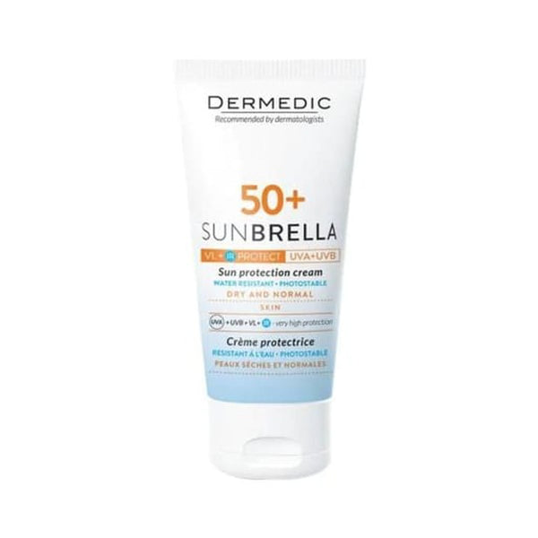 Dermedic Sunbrella Sun Protection Cream SPF 50+ UVA/UVB Filters Dry to Normal Skin 50 ml