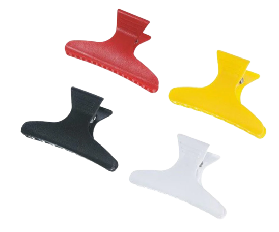 Beauty Star Colorful Plastic Hair Clips for Women