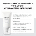 SKIN1004 Centella Tone Brightening Tone-Up Sunscreen SPF 50+ Niacinamide 50 ml