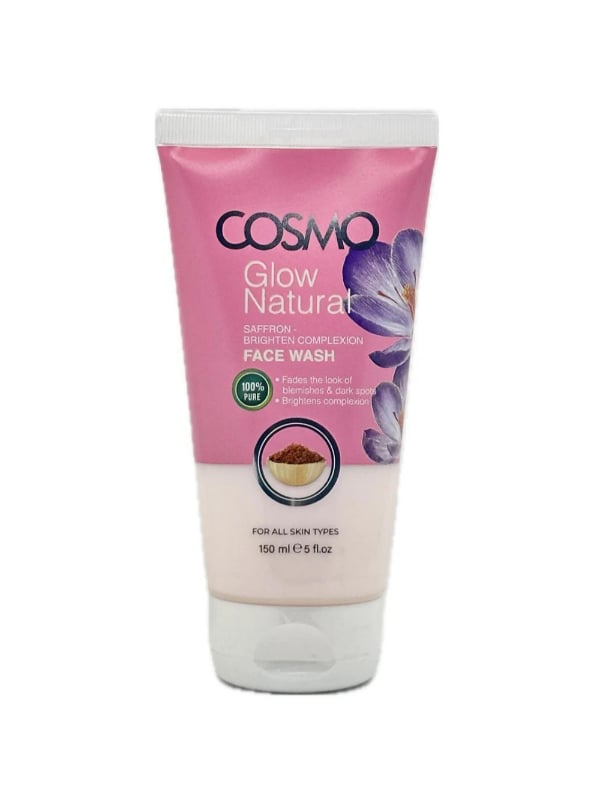 Cosmo Saffron Face Wash Purifying Brightening Cleanser 150 ml
