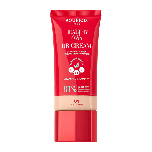 Bourjois Healthy Mix BB Cream Lightweight Medium Coverage Soft Finish Ivory 01