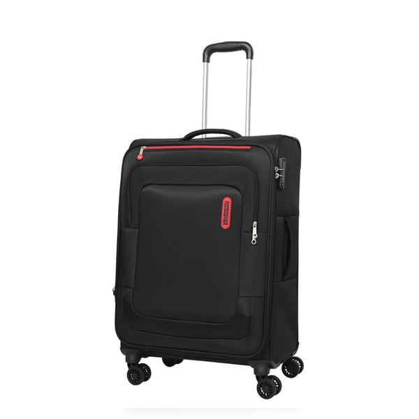 American Tourister Duncan 55 cm Black Spinner Suitcase FL809101