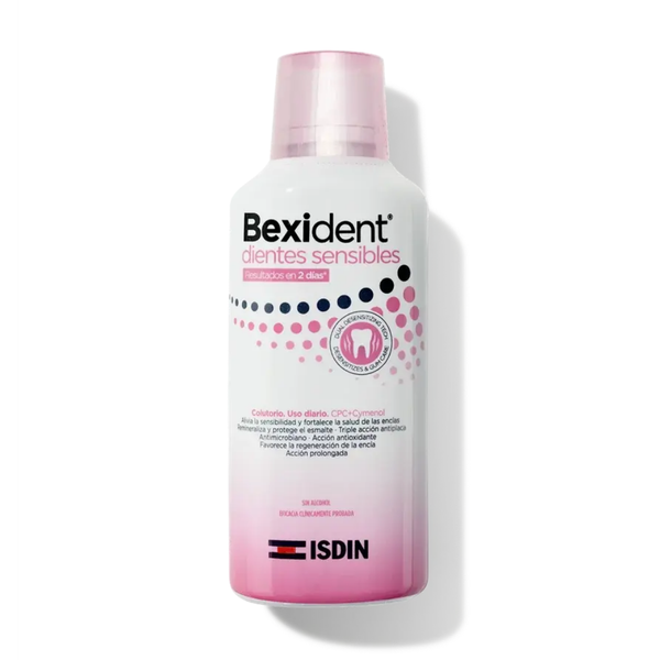 ISDIN Bexident Sensitive Teeth Mouthwash Liquid with Fluoride 500 ml