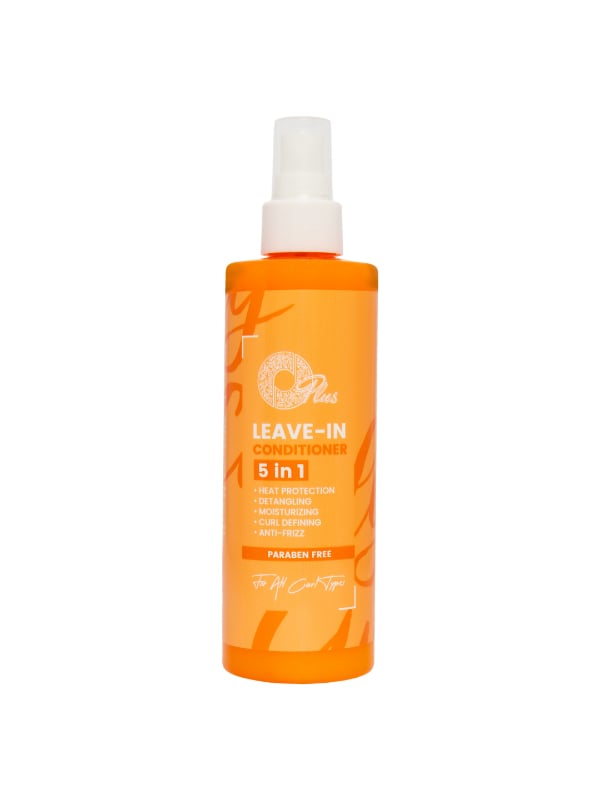 Leave-In Conditioner 5-in-1 Curly Hair Care Hydrating Detangling Heat Protection 250ml