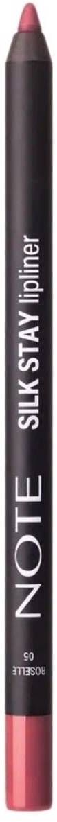 Note Silk Stay Lipliner Gel Texture Smudge-Resistant 05 Roselle