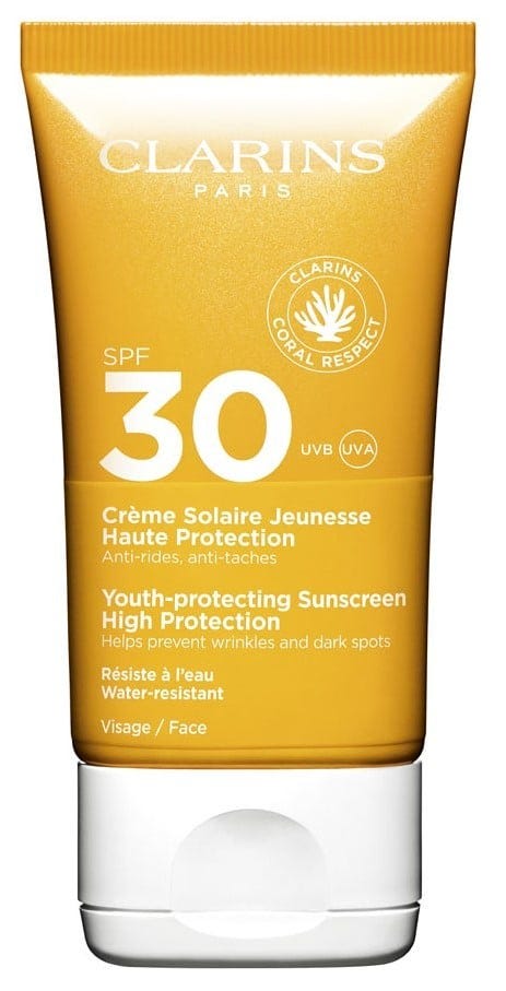 Clarins Sun Face Cream SPF 30 Matte Finish Water-Resistant 50 ml