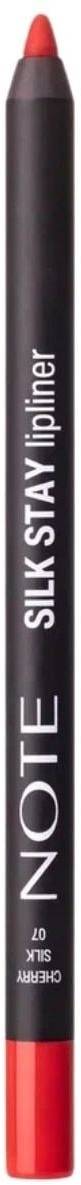 Note Silk Stay Lipliner Gel Texture Smudge-Resistant Cherry Silk 07
