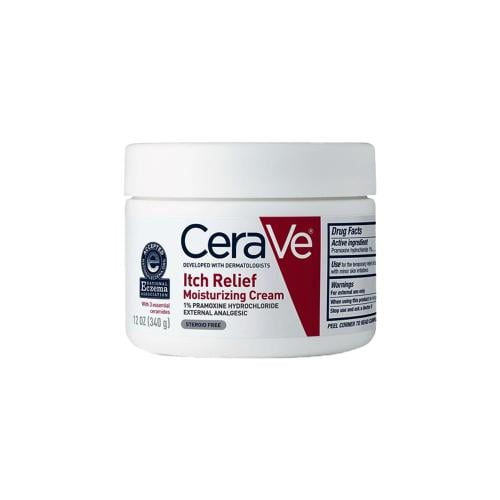 CeraVe Itch Relief Moisturizing Cream 1% Pramoxine Hydrochloride 340 g