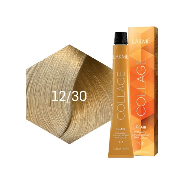 Lakme Collage Hair Dye Light Golden Blonde Super 12/30
