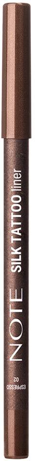 Note Silk Tattoo Gel Eyeliner Pencil 02 Espresso 1.2 g