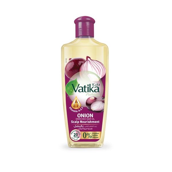 Dabur Vatika Onion Enriched Hair Oil Liquid Formula 300 ml