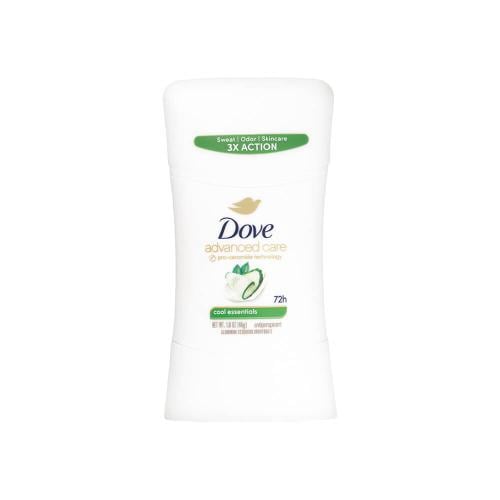 Dove Advanced Cool Essentials Deodorant Stick Moisturizing Cream Cucumber Scent 45 g