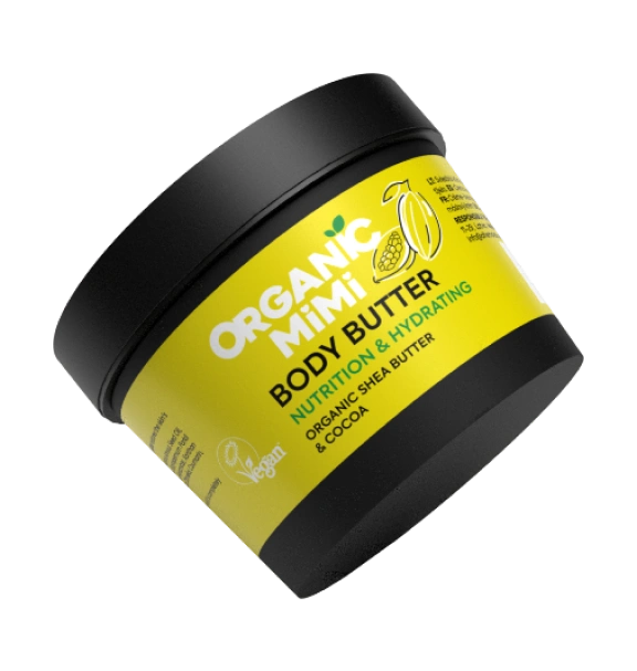 Organic Mimi Body Butter Nourishing Shea and Cocoa Butter Formula