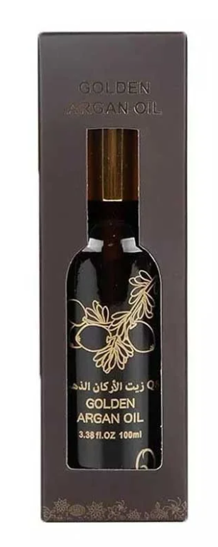 Q8 Golden Argan Hair Oil Natural Moisturizing Oil for Hair and Skin