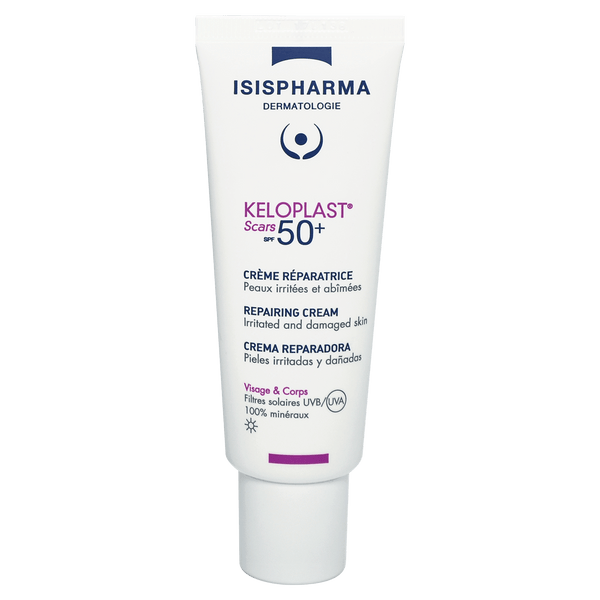 ISISPHARMA Keloplast Scars Cream SPF 50+ Fragrance-Free Face & Body Moisturizer 40ml