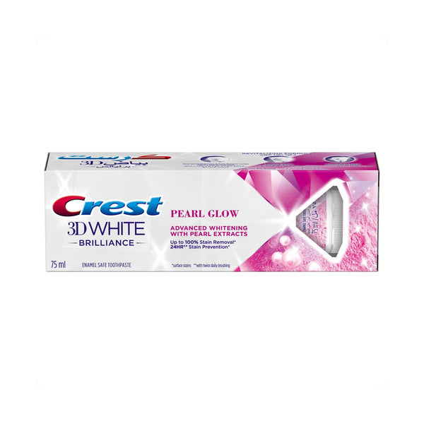 Crest 3D Bright Pearl Glow Toothpaste Pearl Extract Mint 75 ml