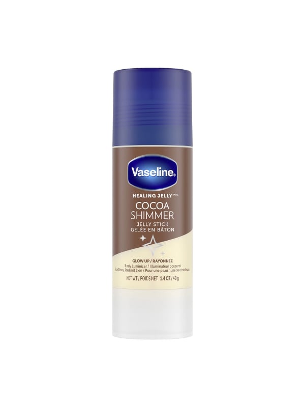 Vaseline Healing Jelly Cocoa Shimmer Jelly Stick, Cocoa Butter, Shimmer