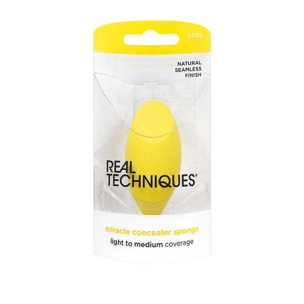 Real Techniques Miracle Concealer Sponge Polyurethane Foam Makeup Applicator