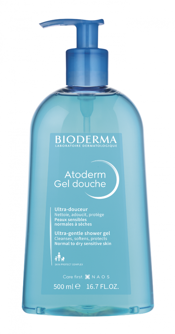 Bioderma Atoderm Ultra Gentle Shower Gel for Normal to Dry Sensitive Skin