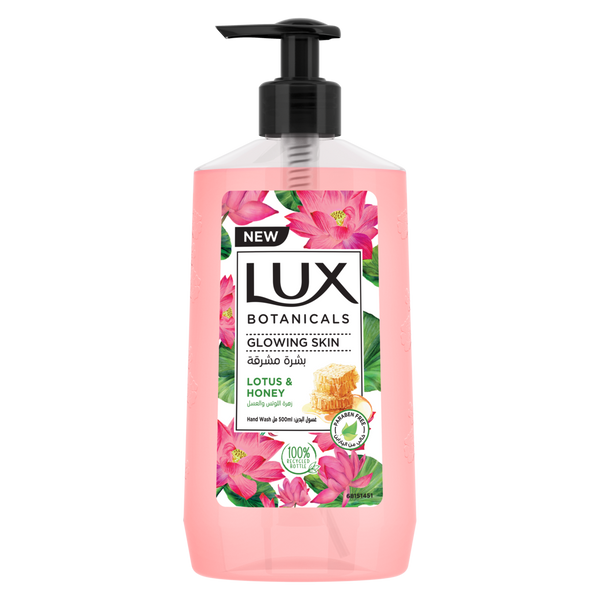 LUX Botanicals Perfumed Hand Wash Liquid Soap Lotus & Honey 500ml