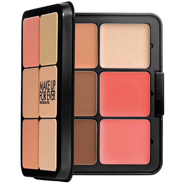 Make Up For Ever HD Skin All-In-One Face Palette Cream Contour Highlight Blush Harmony 1