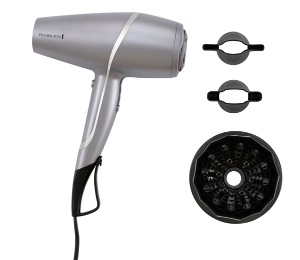 Remington PROluxe You Adaptive Hairdryer with StyleAdapt Technology, 3 Styling Accessories