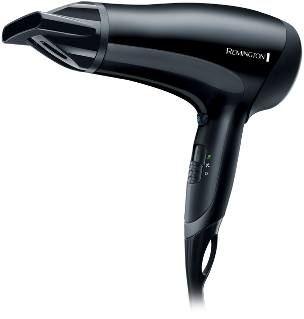Remington Power Dry 2000 Ceramic Ionic Hair Dryer, 3 Heat and 2 Speed Settings, Cool Shot, Concentrator