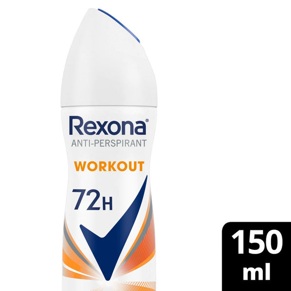 Rexona Women Workout Spray Antiperspirant Deodorant MotionSense 150 ml
