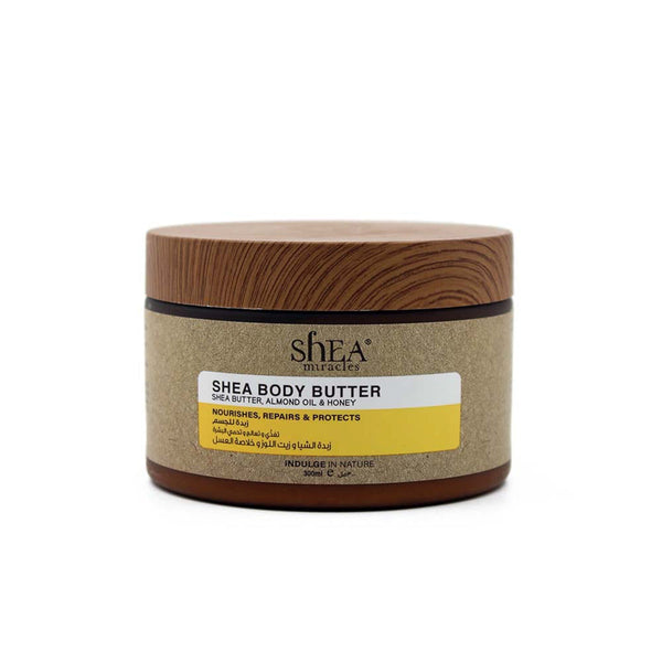 Shea Miracles Body Butter Almond Oil & Honey Nourishing Moisturizer