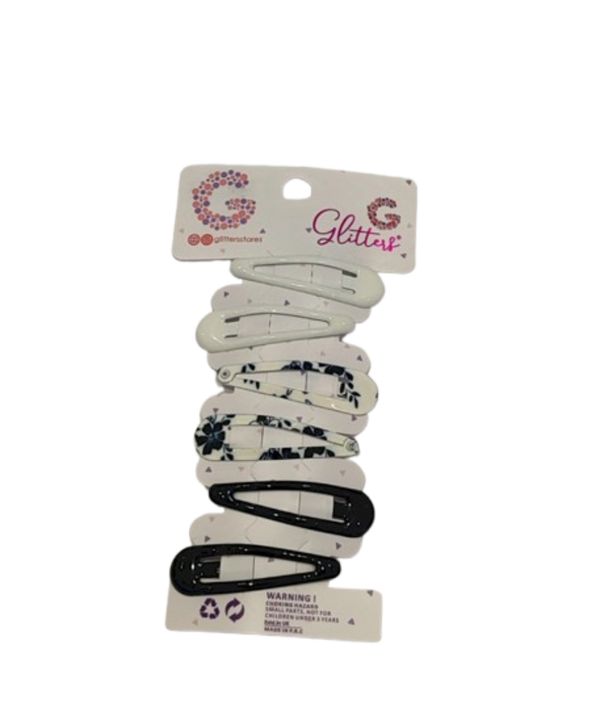 Glitters Glitter Snap Hair Clip, Decorative Hair Accessory
