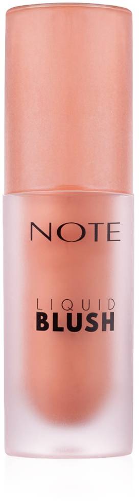 Note Liquid Blush Cream Formula Dewy Finish Vitamin E Chamomile Extract Shade 10
