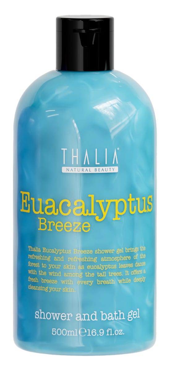 Thalia Eucalyptus Breeze Shower Gel Gel Cleanser with Eucalyptus Extract 500 ml