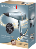 Remington Shine Therapy PRO AC9300 Hair Dryer, 2200W, Super Ionic Technology, Diffuser
