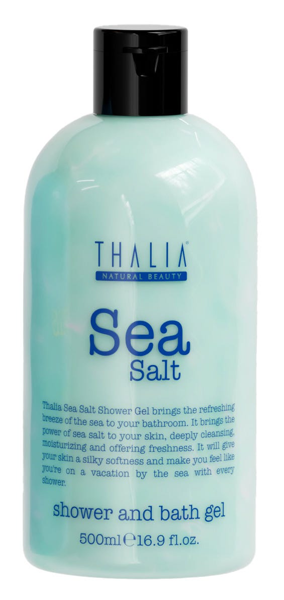 Thalia Sea Salt Shower Gel Gel Cleanser Refreshing Formula 500 ml