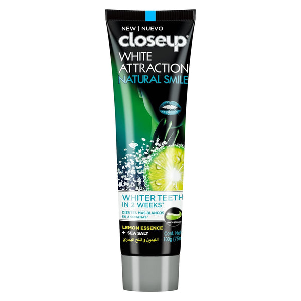 Close Up White Attraction Lemon & Sea Salt Gel Toothpaste 75 ml