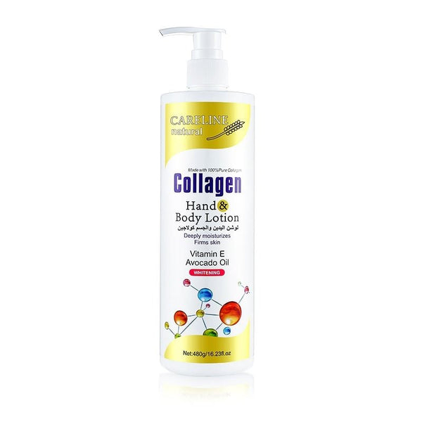 Careline Hand and Body Lotion Collagen Moisturizing Formula 480 ml