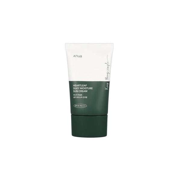Anua HeartLeaf Silky Moisture Sunscreen Cream SPF 50, 50 ml