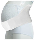 Baby Jem Pregnancy Support Waist Band Maternity Belly and Back Support Belt White XL