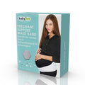 Baby Jem Pregnancy Support Waist Band Maternity Belly and Back Support Belt White XL