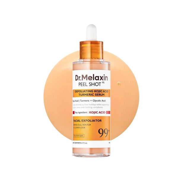 Dr. Melaxin Peel Shot Facial Exfoliating Serum with Kojic Acid and Turmeric