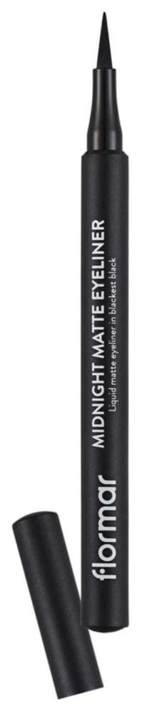 Flormar Midnight Matte Liquid Eyeliner Precise Definition Brown