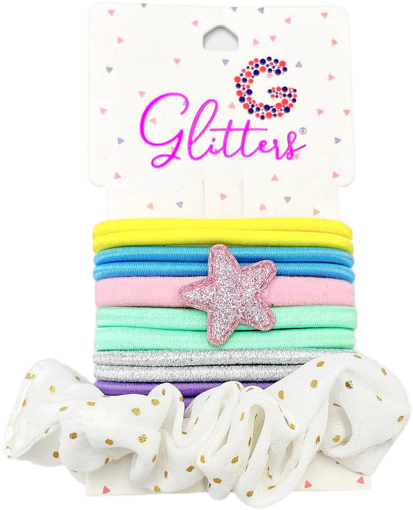 Glitters Glitter Hair Ties and Scrunchy