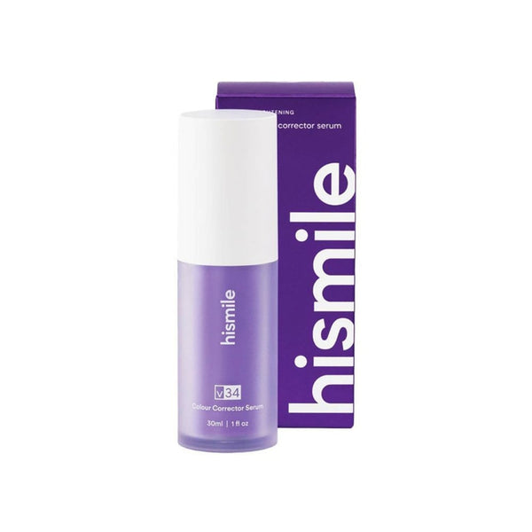 Hismile V34 Teeth Color Corrector Serum with Purple Pigments, 30 ml