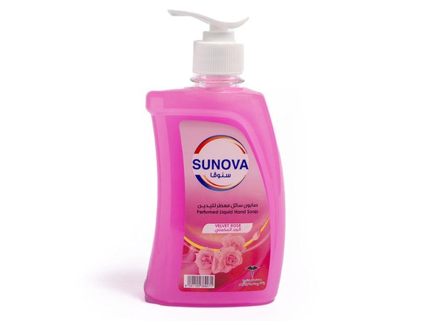 Sunova Antibac Liquid Hand Soap Velvet Rose